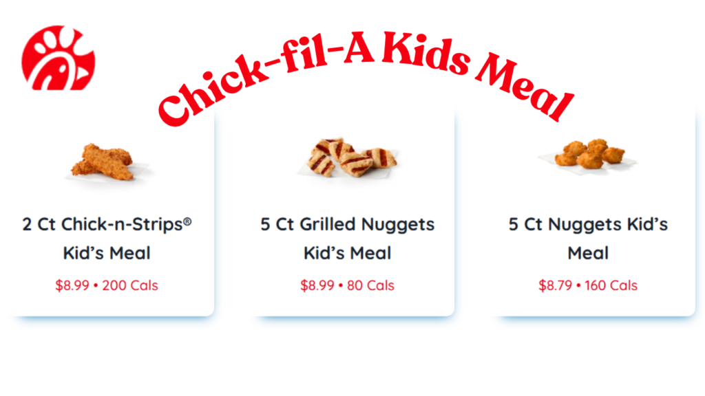 Chick-fil-A Kids Meal 2 Chick-fil-A Kids Meal
